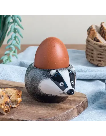 Hannah Turner Egg Cup Badger
