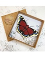 Embroidered Brooch Camberwell Butterfly