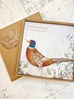 Embroidered Brooch Pheasant