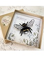 Embroidered Bumblebee Brooch