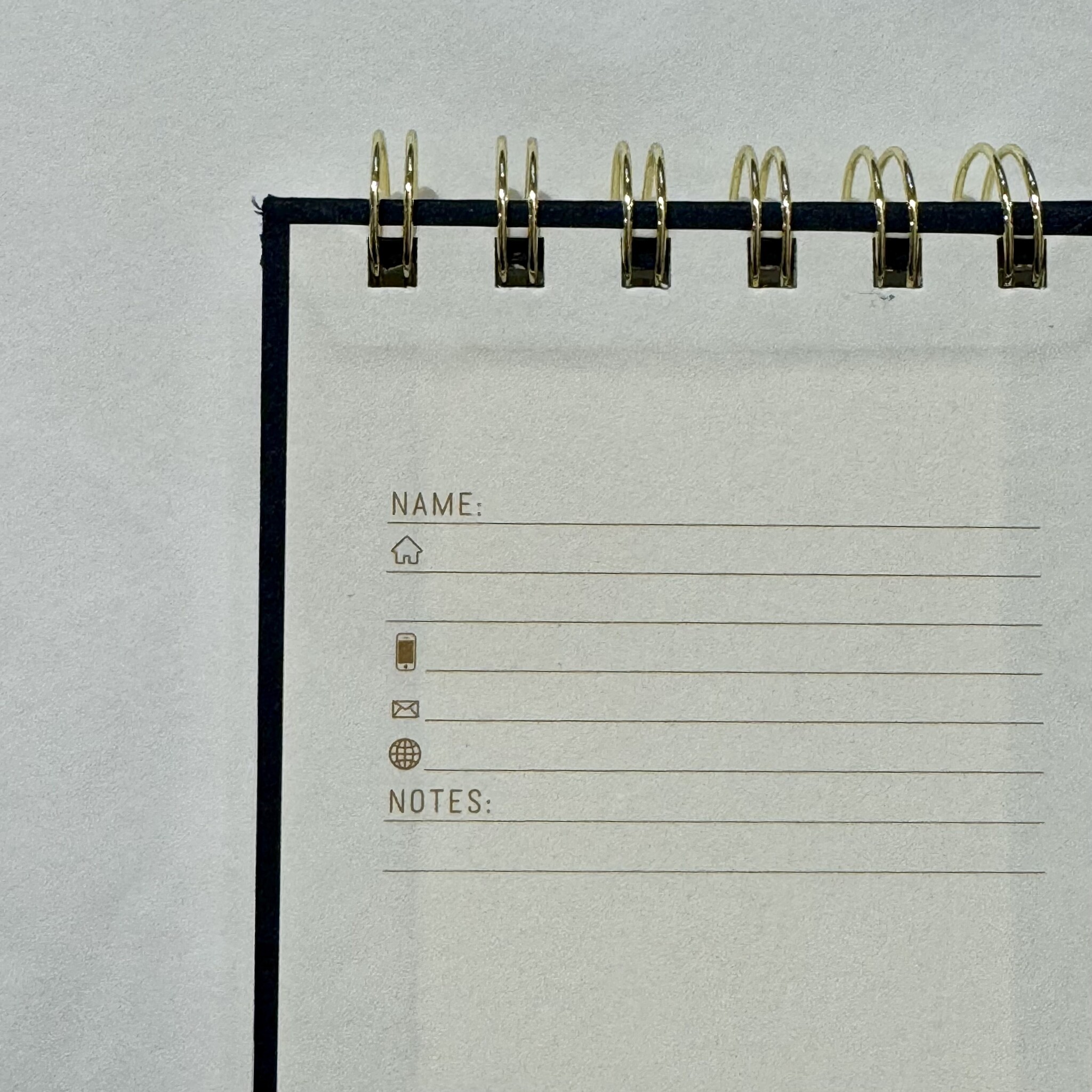 Designworks Ink Live By The Sun Blue Notepad