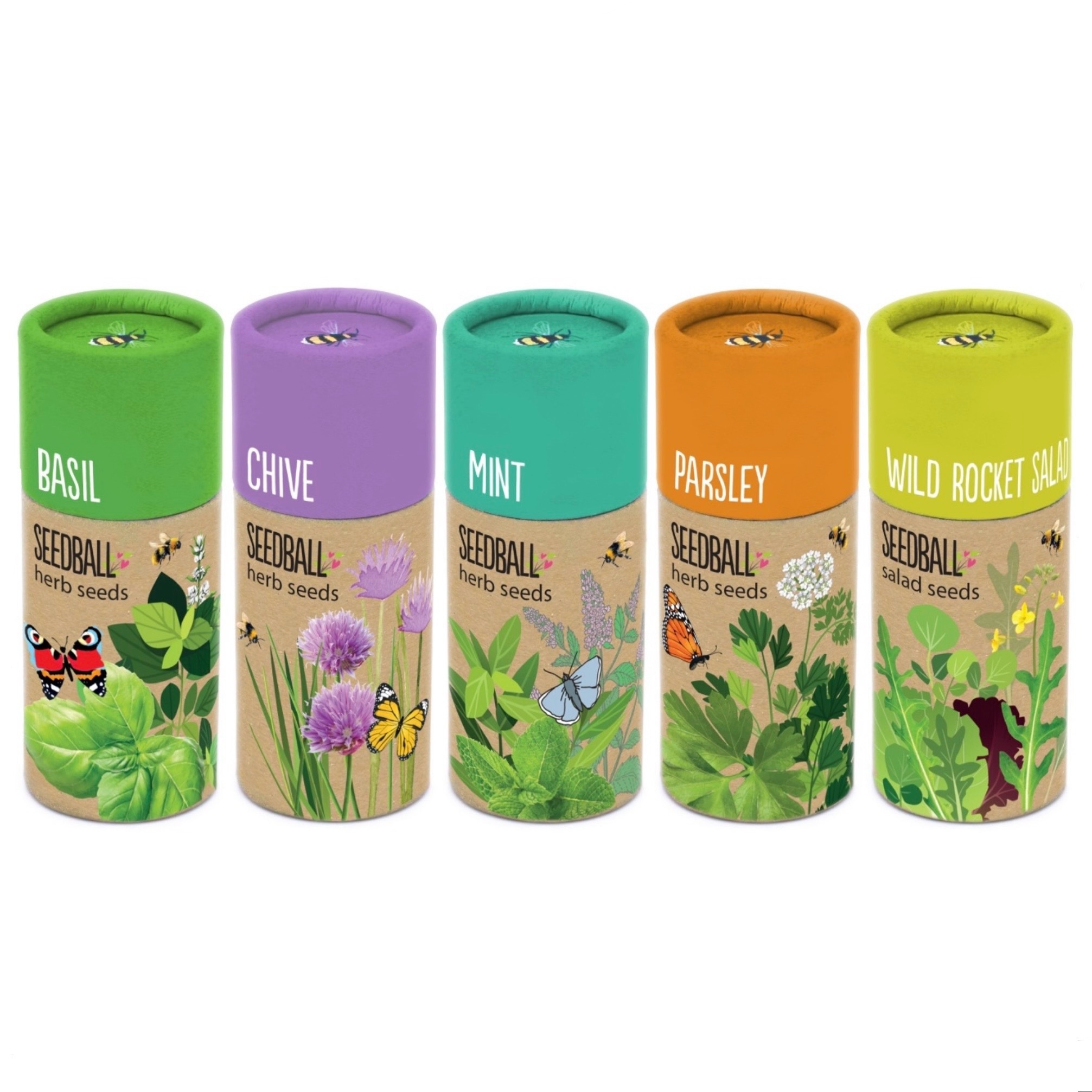 Seedball Seedball Tube Herb Collection