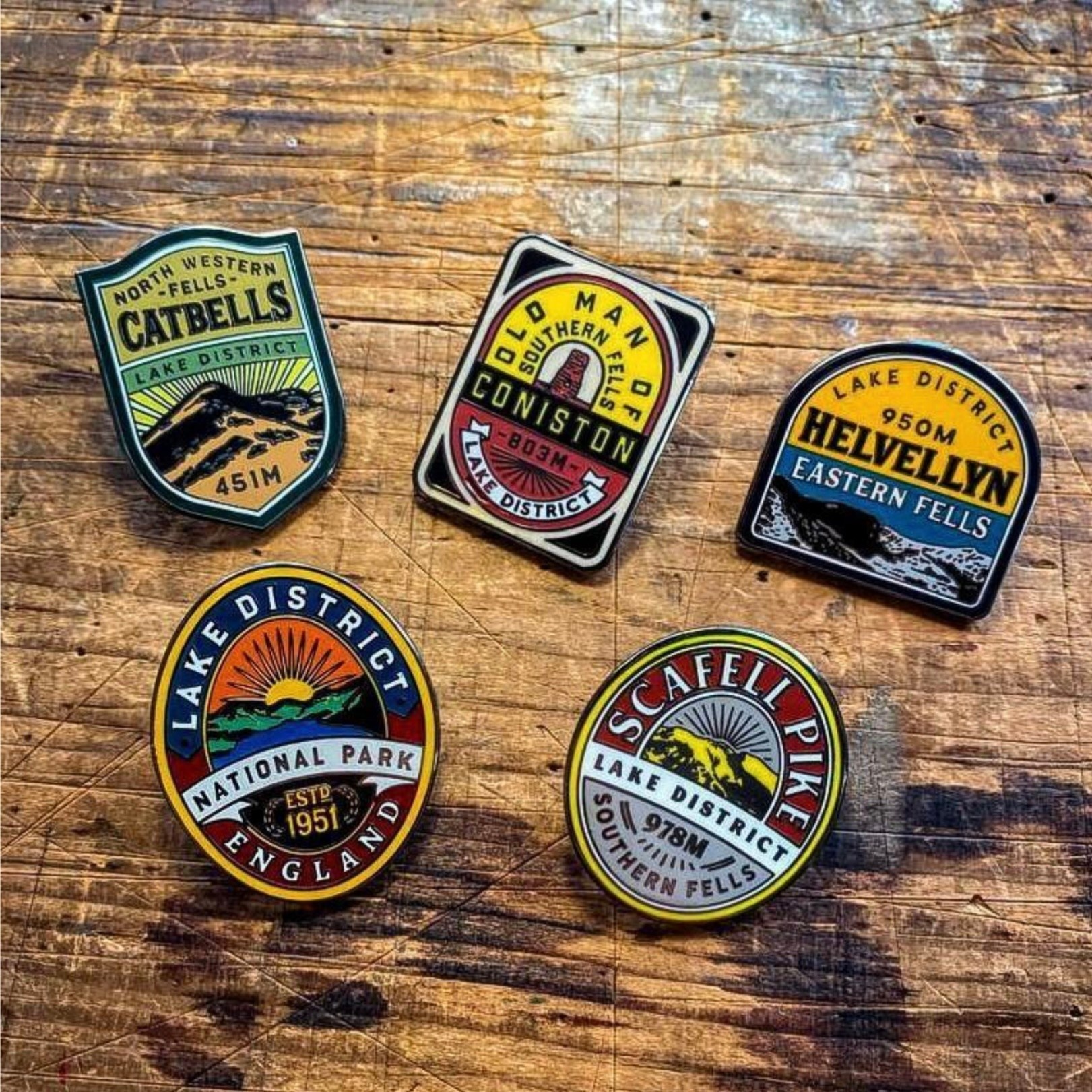 Adventure Pin Badges