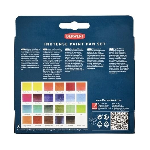 Derwent Derwent Inktense Paint Studio Set