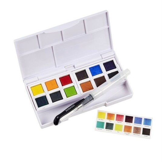 Derwent Derwent Inktense Paint Travel Set