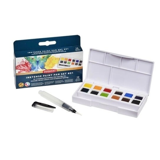 Derwent Derwent Inktense Paint Travel Set