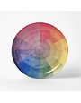 Round Enamel Tray Colour Wheel