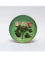 Round Enamel Tray Festival of Flowers