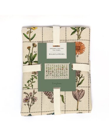 Wildflowers Tea Towel