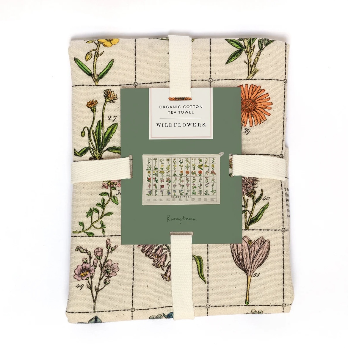 Wildflowers Tea Towel
