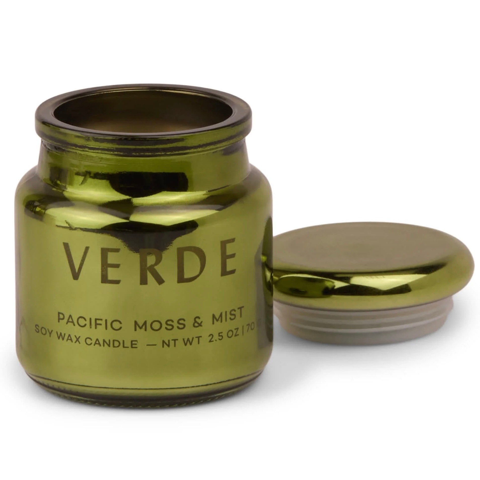 Paddywax Chroma Glass Candle Verde