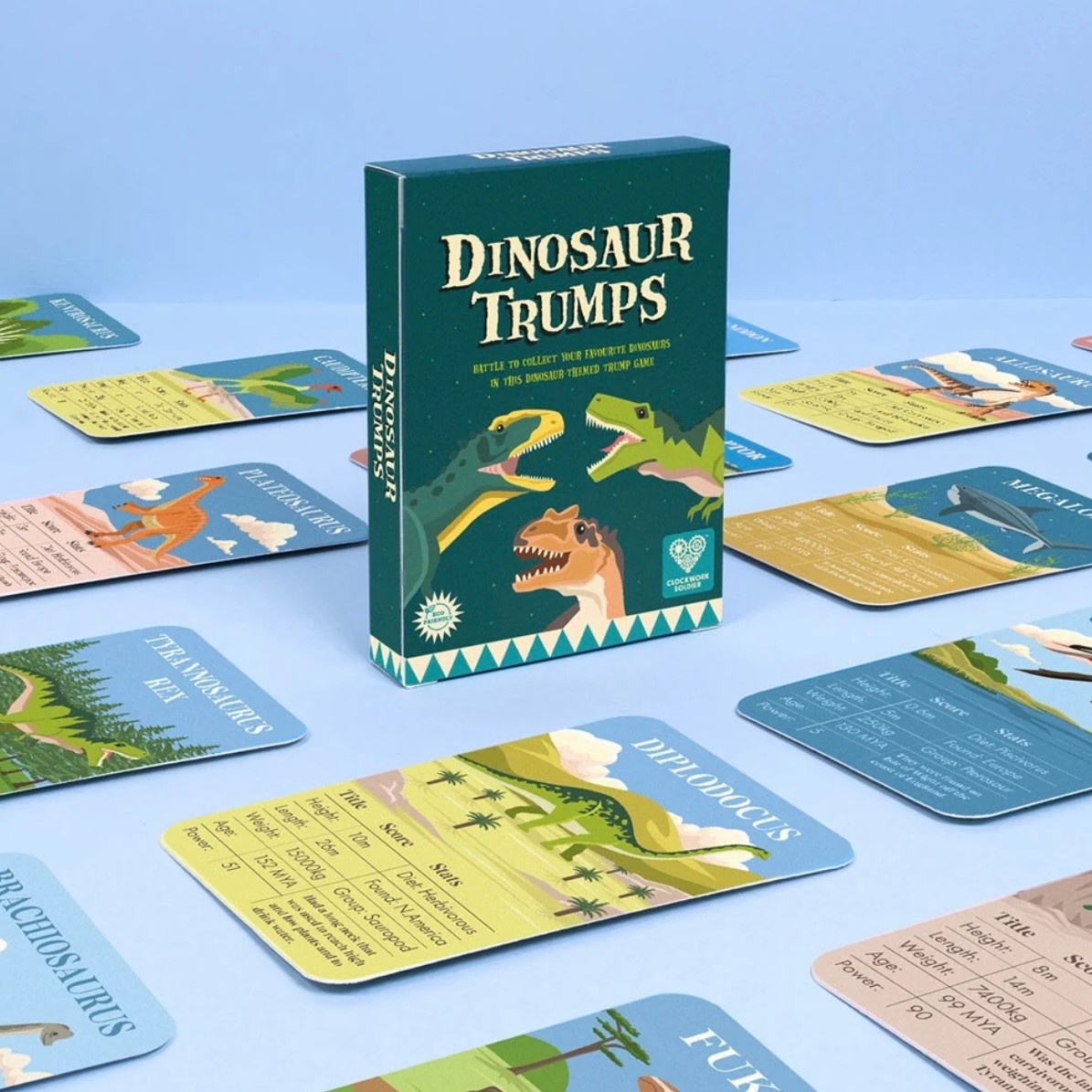 Clockwork Soldier Dinosaur Trumps