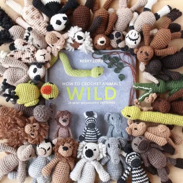 Search Press How To Crochet Wild Animals