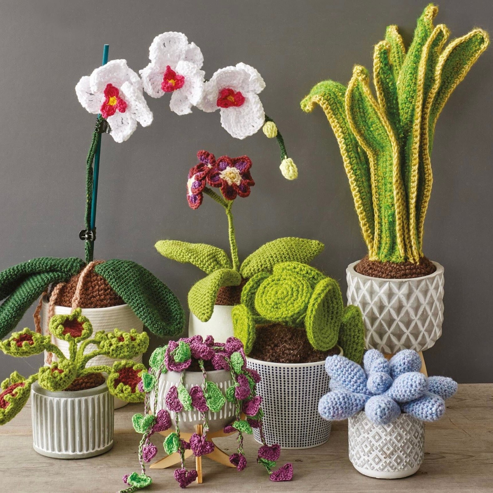 GMC Crocheted Houseplants