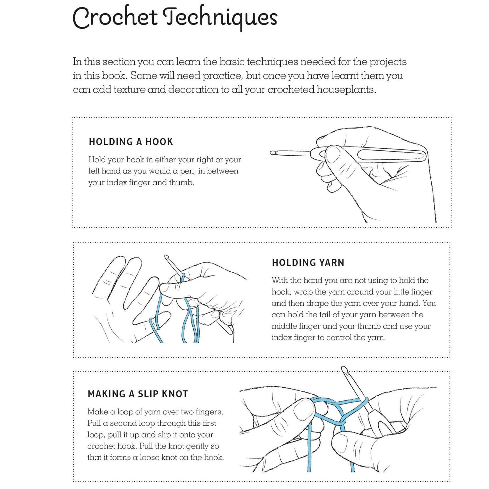 GMC Crocheted Houseplants