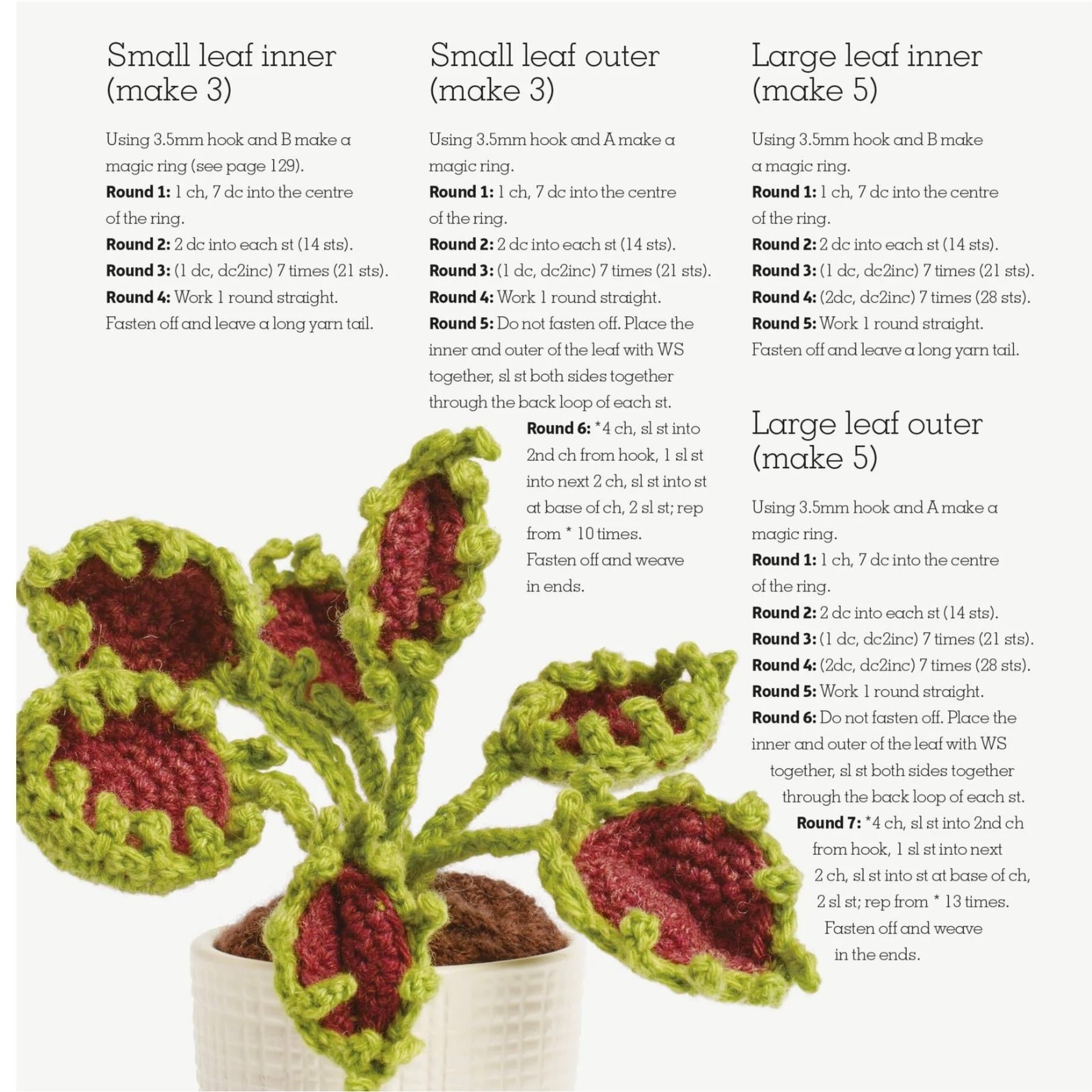 GMC Crocheted Houseplants