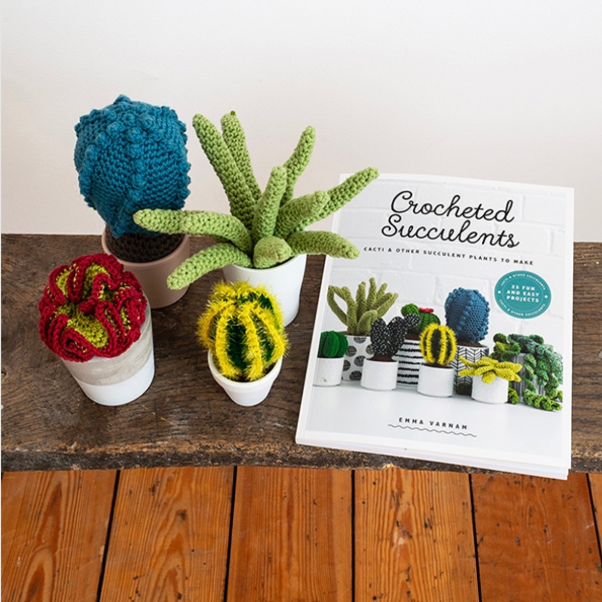 GMC Crocheted Succulents