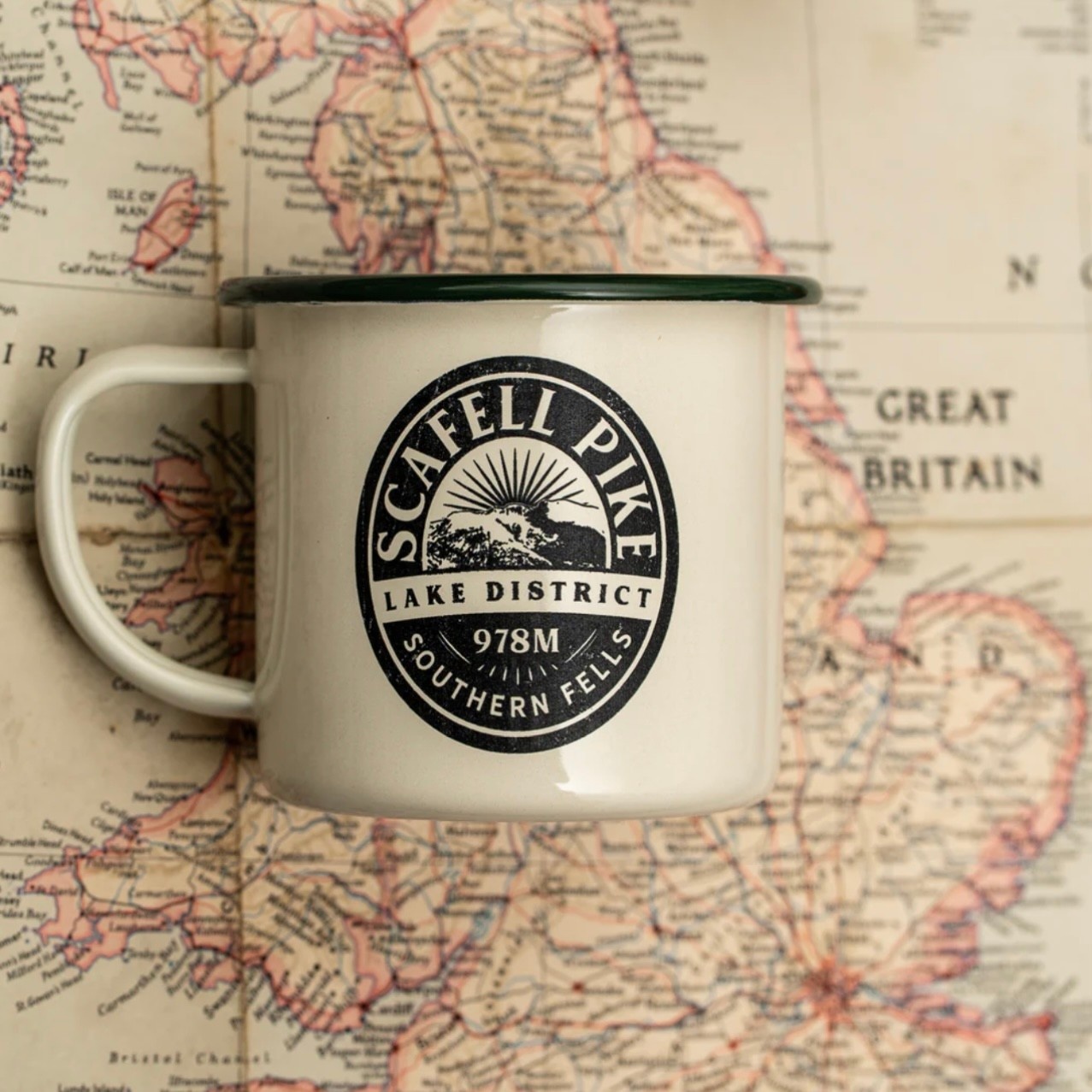 Scafell Pike Enamel Mug