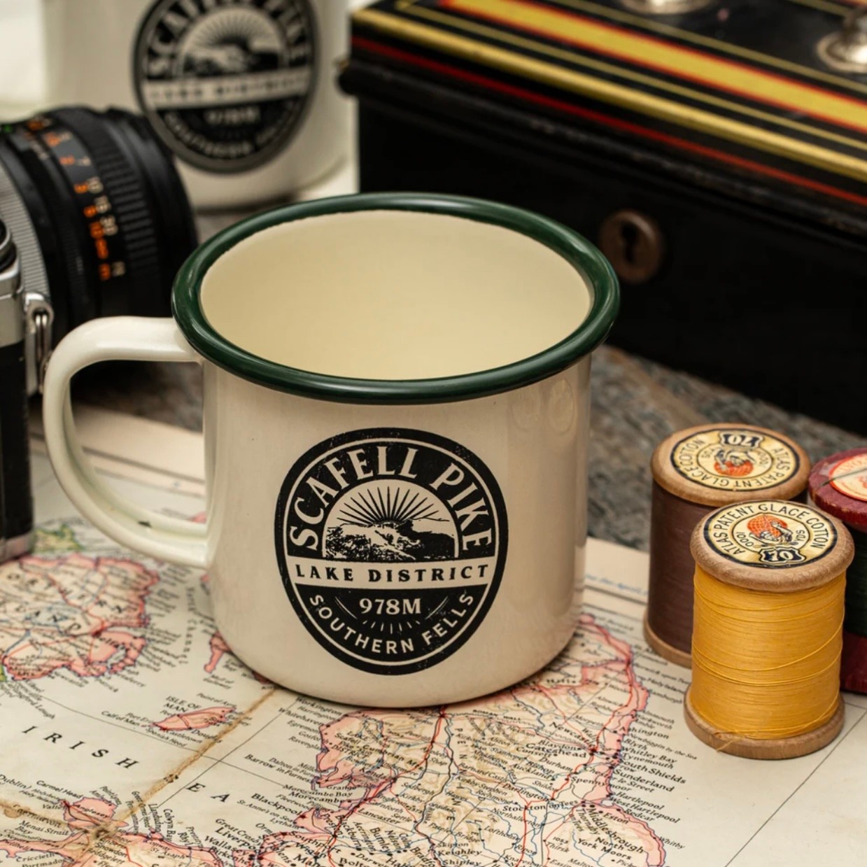 Scafell Pike Enamel Mug