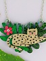 Doodle Leopard Necklace