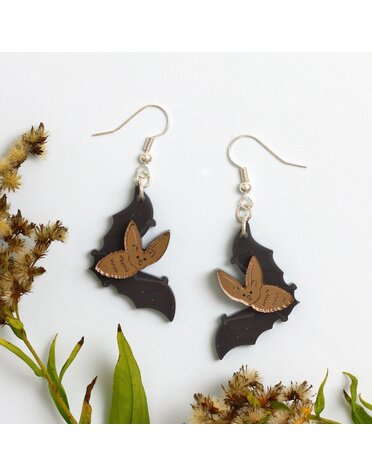 Long-Eared Bat Earrings