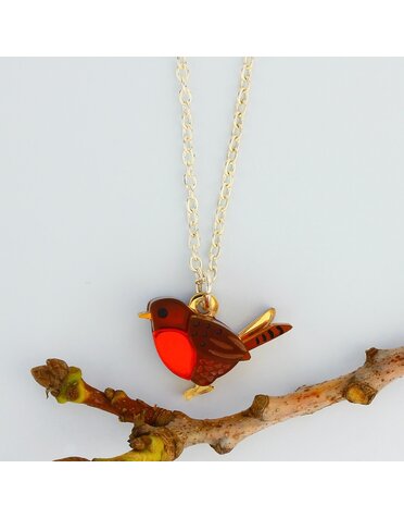 Robin Charm Necklace