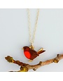 Robin Charm Necklace