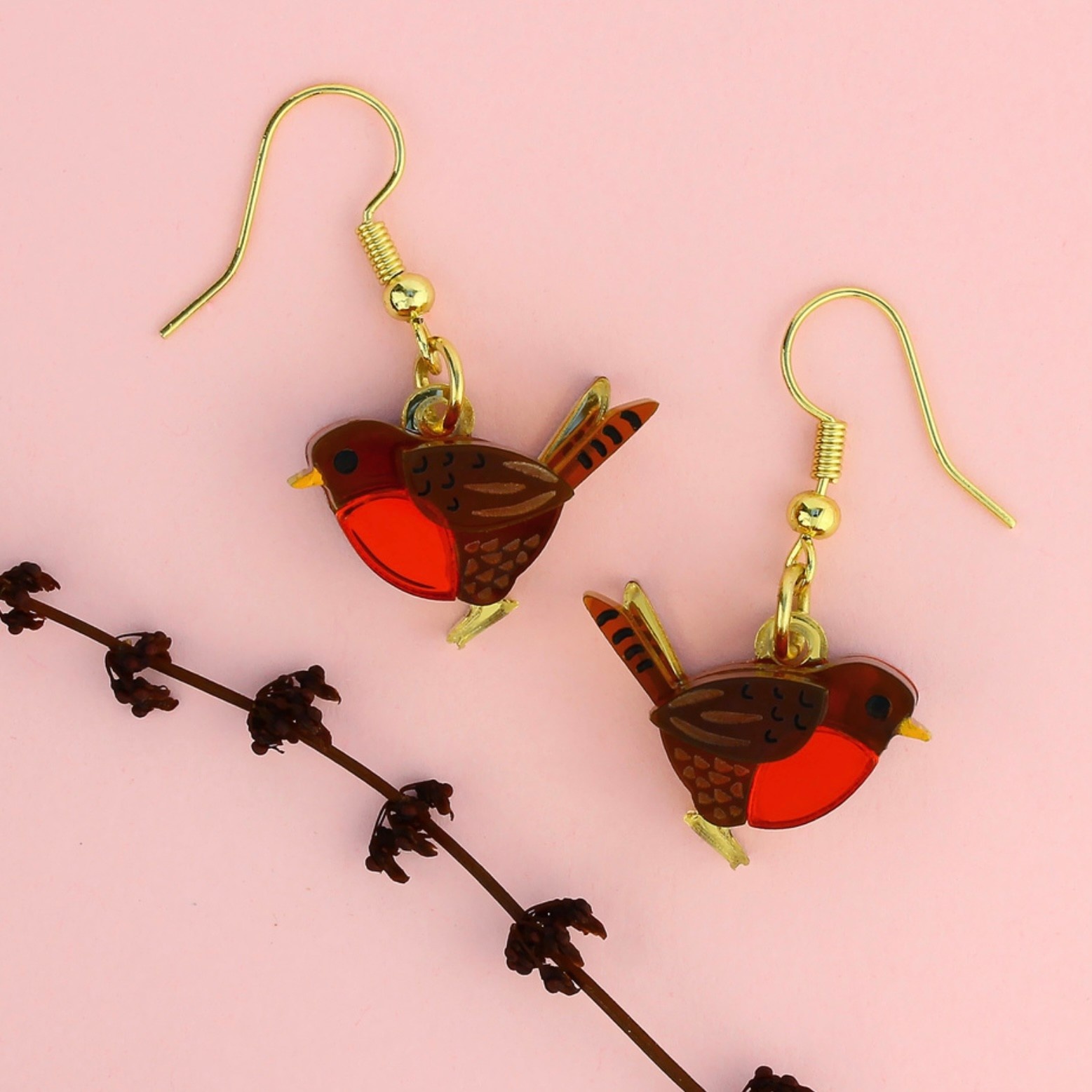Robin Charm Earrings