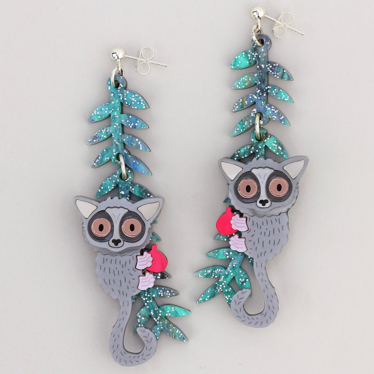 Bushbaby Statement Earrings