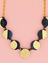 Moon Phase Necklace Gold
