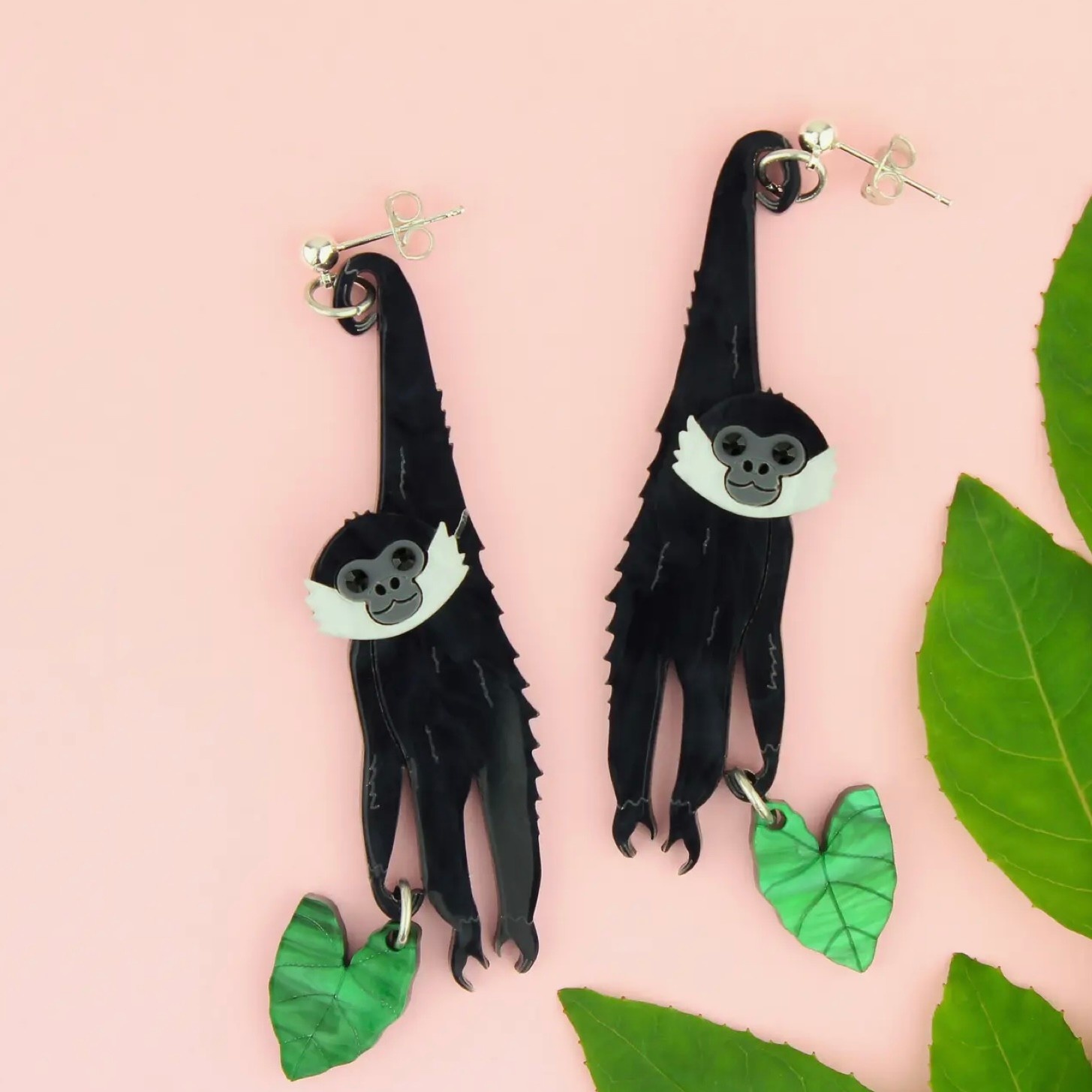 Gibbon Earrings