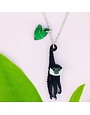 Gibbon Charm Necklace