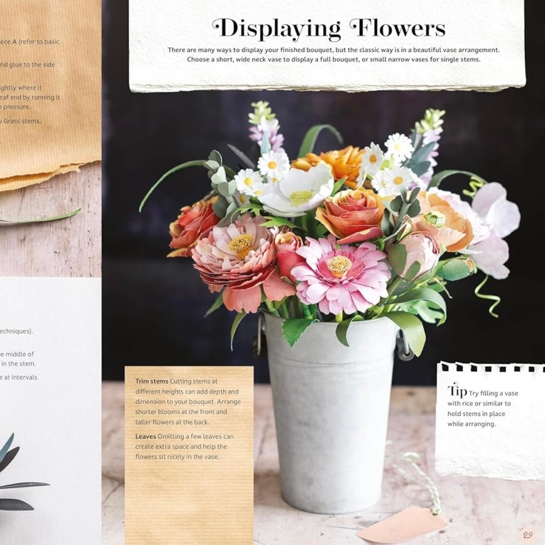 Search Press The Bouquet In A Book