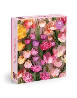 Galison 1000 Piece Puzzle Ephemeral Tulips