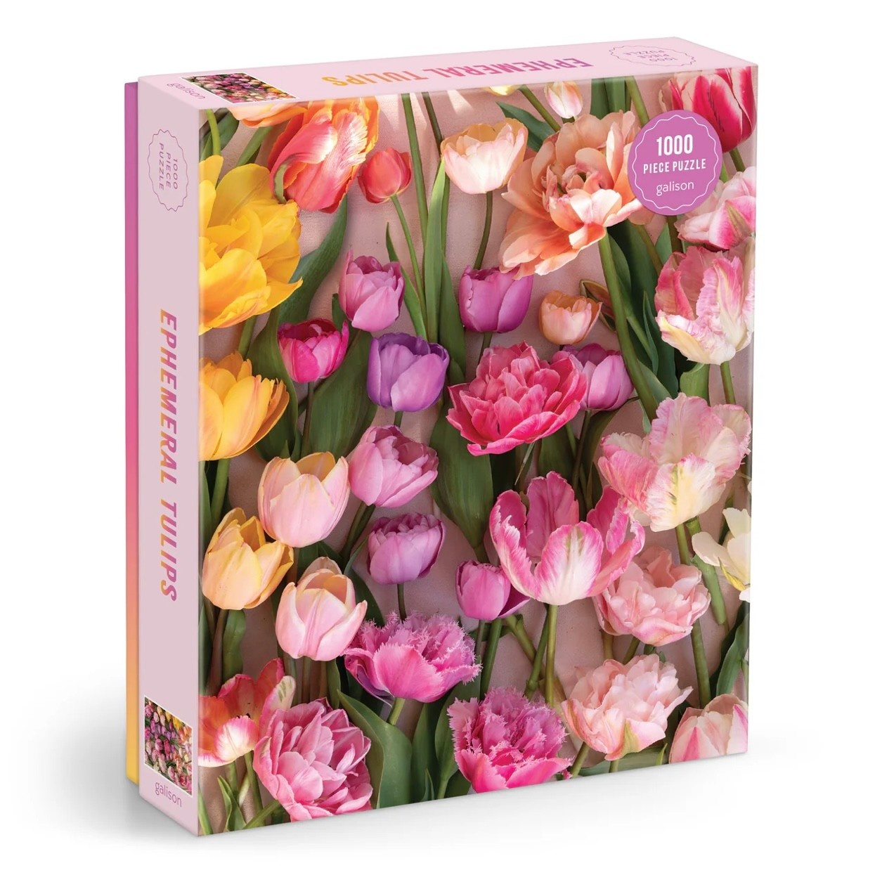 Galison 1000 Piece Puzzle Ephemeral Tulips