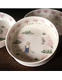Becky Mackenzie Ceramic Bowl Cherry Blossom Swimmer