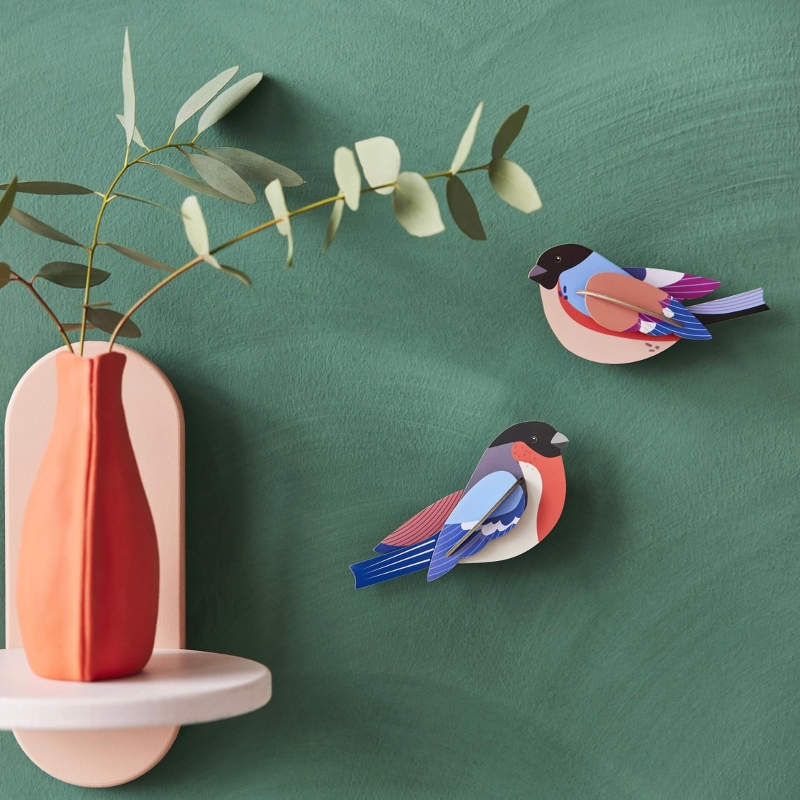 Studio Roof Garden Birds Finches