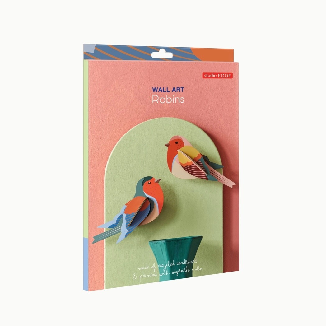 Studio Roof Garden Birds Robins
