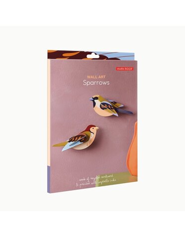 Studio Roof Garden Birds Sparrows