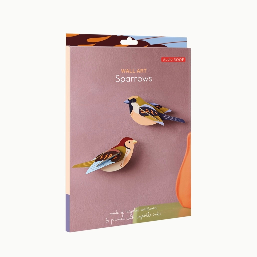 Studio Roof Garden Birds Sparrows