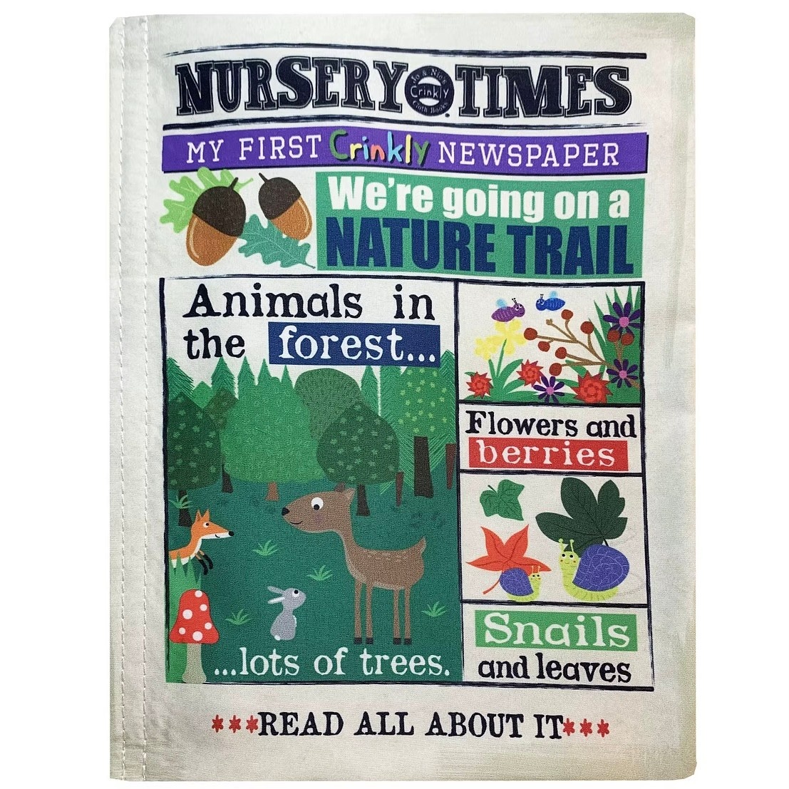 Jo & Nic's Crinkly Newspaper Nature Trail