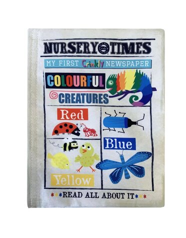 Jo & Nic's Crinkly Newspaper Colourful Creatures