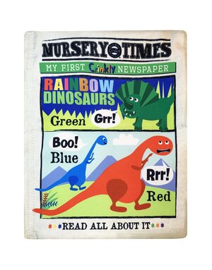 Jo & Nic's Crinkly Newspaper Rainbow Dinosaurs