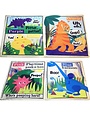 Jo & Nic's Crinkly Newspaper Rainbow Dinosaurs DIS