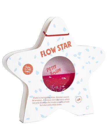 Petit Boum Sensory Toy Flow Star Pink