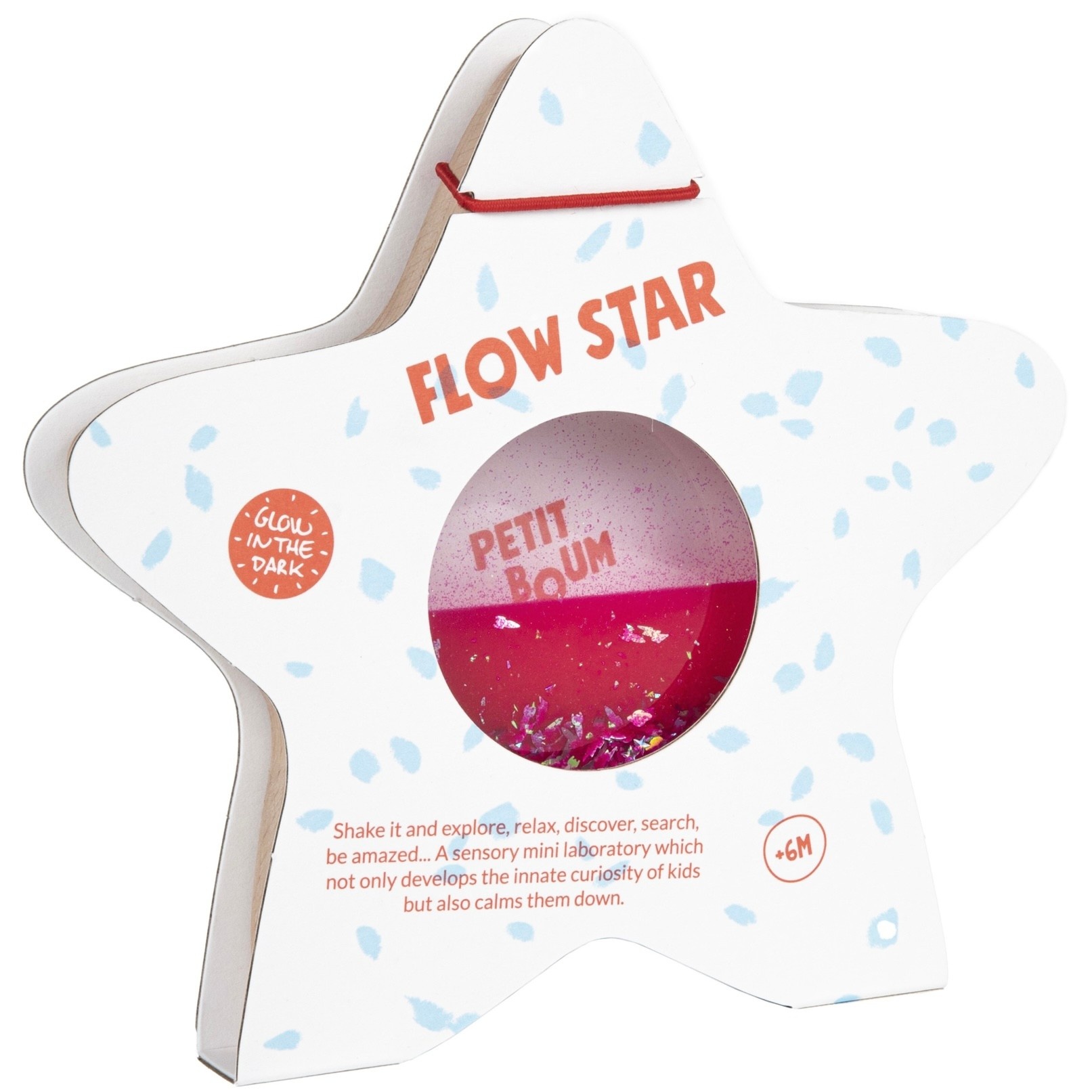 Petit Boum Sensory Toy Flow Star Pink