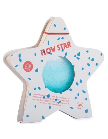 Petit Boum Sensory Toy Flow Star Blue