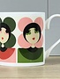 McLaggan Smith Orla Kiely Luna Pink/Green Mug