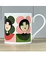 McLaggan Smith Orla Kiely Luna Pink/Green Mug