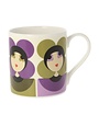 McLaggan Smith Orla Kiely Luna Purple/Olive Mug